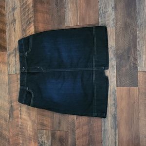Denim Mini Skirt